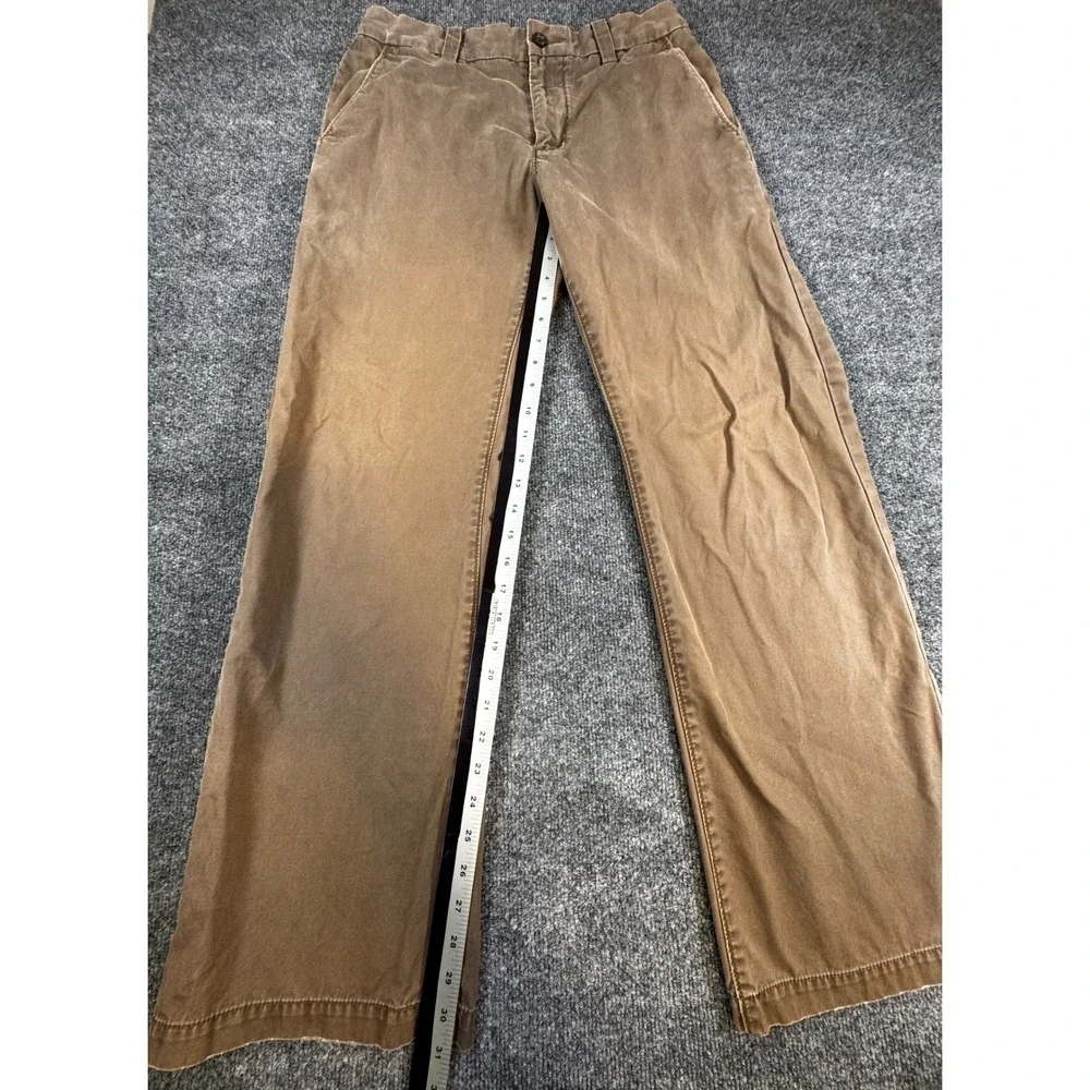 Banana‎ Republic Mens 30x32 Brown Chino Pants Straight Leg Casual Trousers